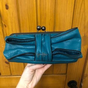 Jessica Simpson Teal Clutch.